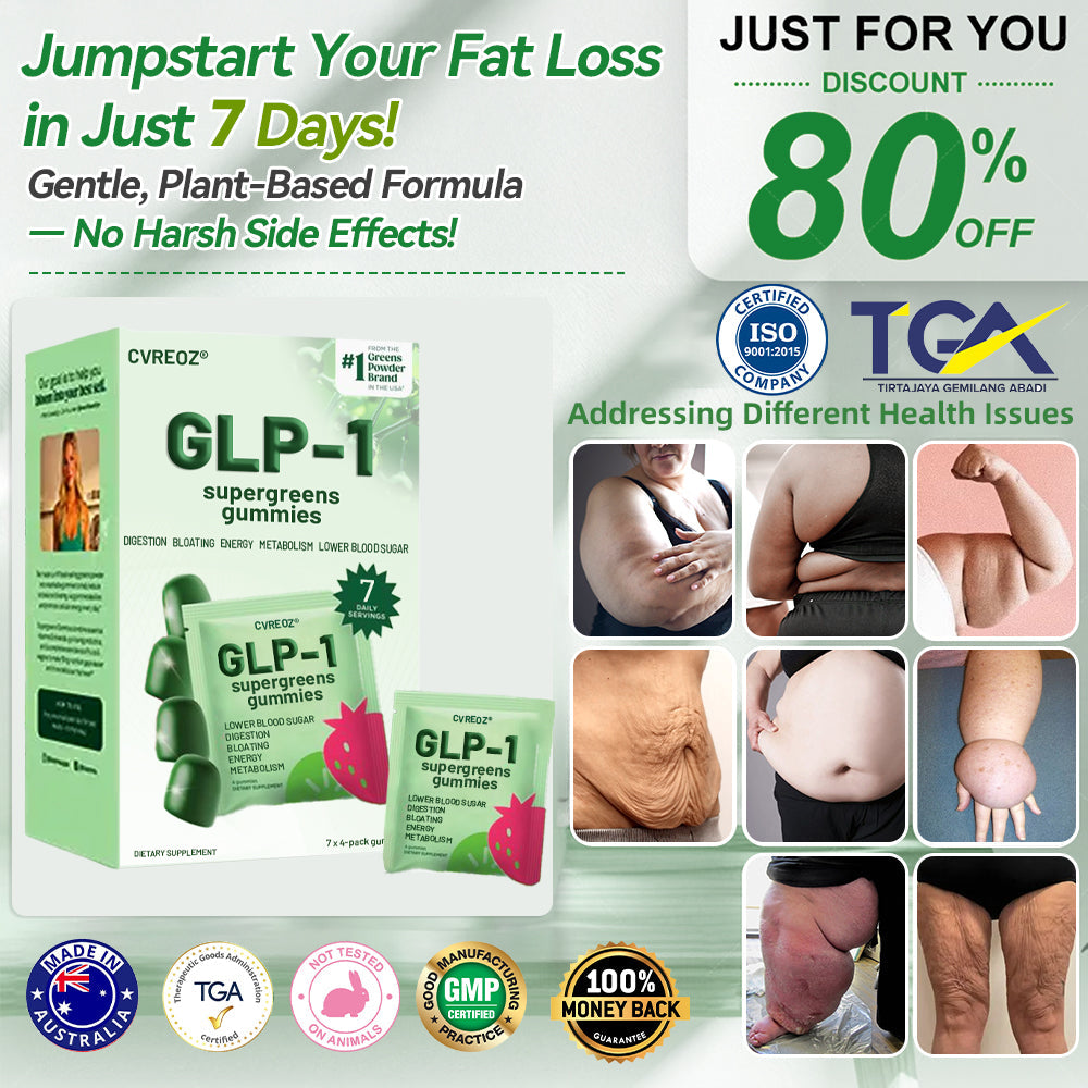 𝑶𝒇𝒇𝒊𝒄𝒊𝒂𝒍 𝑺𝒕𝒐𝒓𝒆 | 𝑪𝒗𝒓𝒆𝒐𝒛® 𝐆𝐋𝐏-𝟏 Supergreens Gummies - Daily Greens, Easy Gut Health & Energy Support, 30+ Ingredients, Dairy-Free, Gluten-Free, Keto-Friendly, Non-GMO, Sugar-Free, Plant-Based🔴