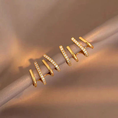 14K Gold-plated Elegant Studs
