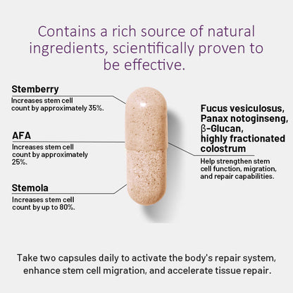 💪Keep Your Body Youthful丨💎Cvreoz® STEMCELL Support-Release  ( 🧠Enhances body repair  🧬Anti-aging 🫀Provide energy ✨Regulate mood)